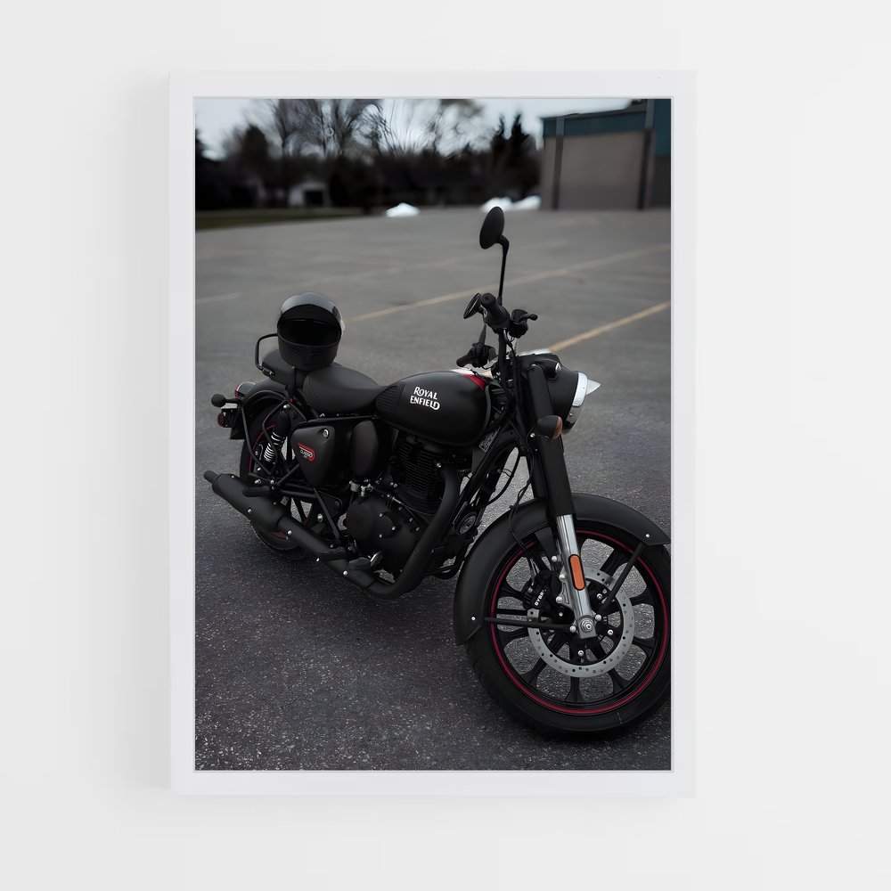 Poster Épopée Royale Enfield – affiche Royal Enfield (vue 3)